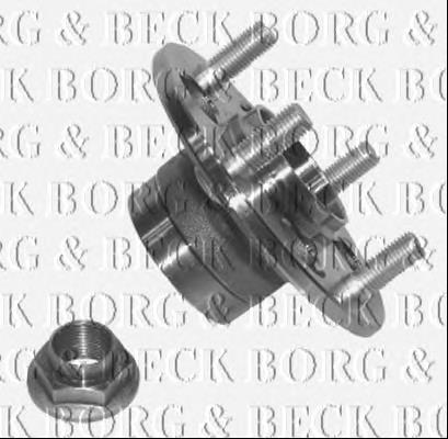 BWK123 Borg&beck cubo traseiro