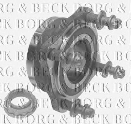 BWK1211 Borg&beck rolamento de cubo traseiro