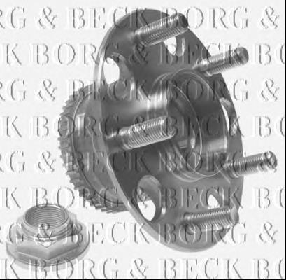 Cubo traseiro BWK1208 Borg&beck