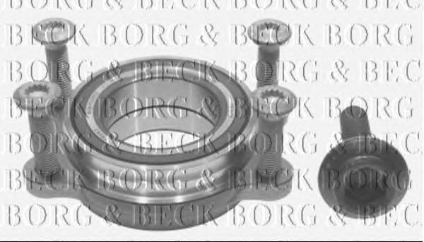 BWK1109 Borg&beck подшипник ступицы передней