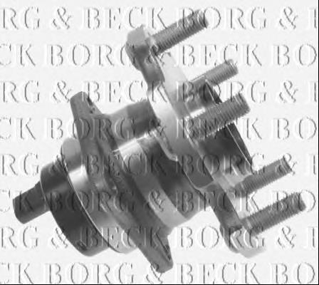 BWK1104 Borg&beck cubo traseiro