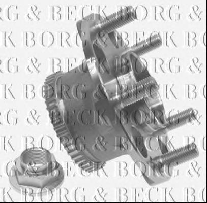 BWK1106 Borg&beck cubo traseiro