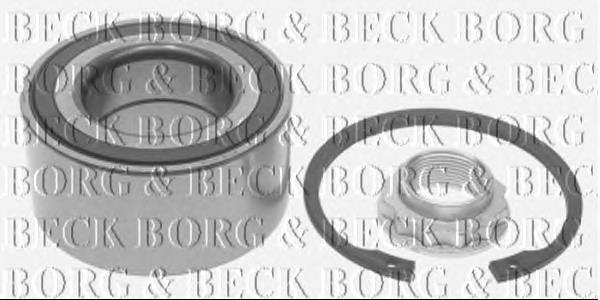 BWK1119 Borg&beck rolamento de cubo traseiro