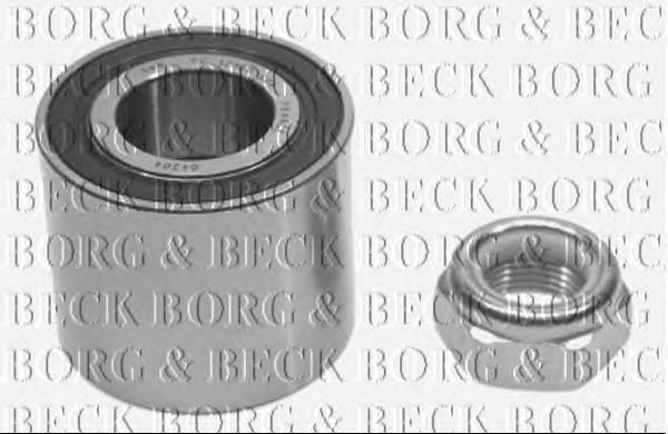 BWK112 Borg&beck rolamento de cubo traseiro