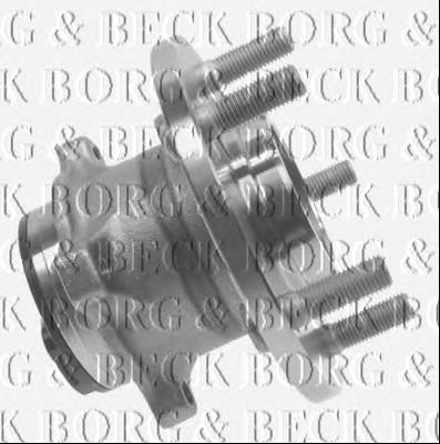 BWK1099 Borg&beck cubo traseiro