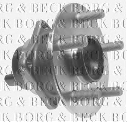 BWK1093 Borg&beck ступица задняя