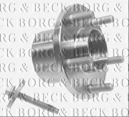 Ступица передняя BWK1097 Borg&beck