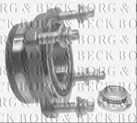BWK1148 Borg&beck подшипник ступицы задней