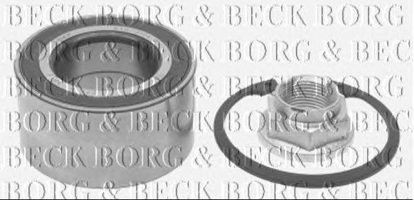 BWK1153 Borg&beck rolamento de cubo dianteiro