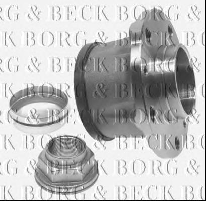 BWK1131 Borg&beck cubo traseiro