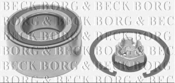 BWK1138 Borg&beck rolamento de cubo dianteiro