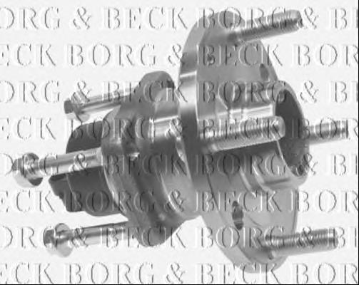 BWK1139 Borg&beck ступица задняя