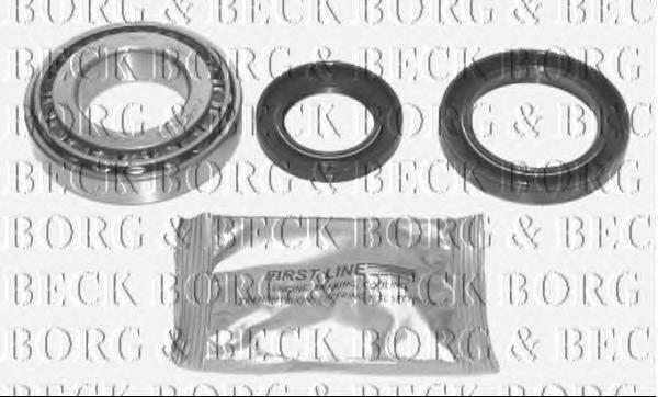 Rolamento de cubo traseiro BWK237 Borg&beck