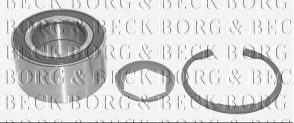 BWK214 Borg&beck rolamento de cubo traseiro