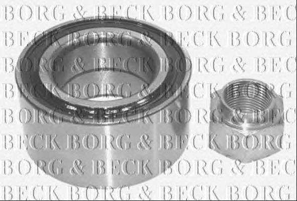 BWK211 Borg&beck rolamento de cubo dianteiro