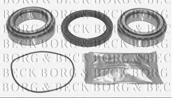Rolamento de cubo traseiro BWK227 Borg&beck