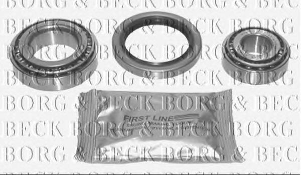 BWK231 Borg&beck rolamento de cubo dianteiro
