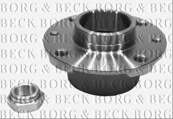 BWK291 Borg&beck cubo traseiro