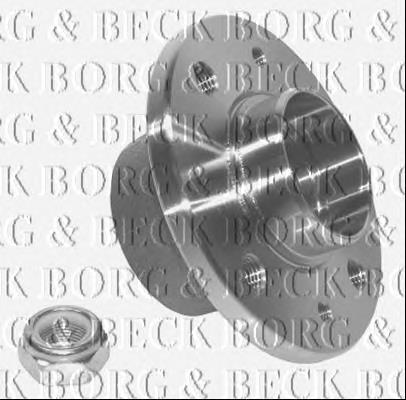 BWK304 Borg&beck cubo traseiro