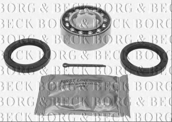 Rolamento de cubo dianteiro BWK266 Borg&beck