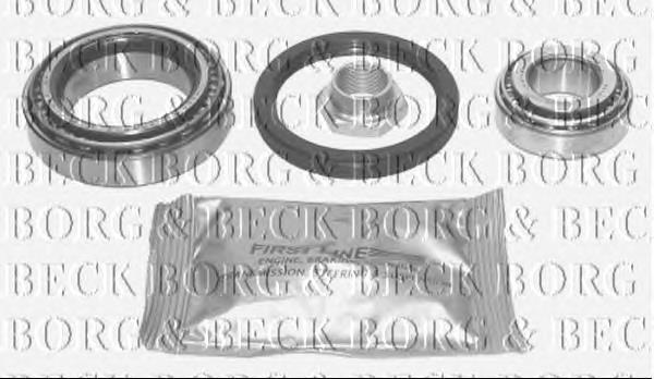 BWK276 Borg&beck rolamento de cubo dianteiro