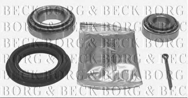 BWK146 Borg&beck rolamento de cubo traseiro