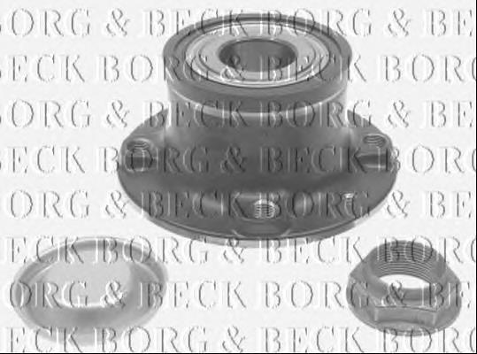 BWK1252 Borg&beck cubo traseiro