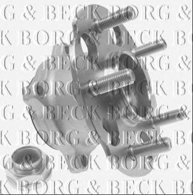 BWK1262 Borg&beck cubo traseiro