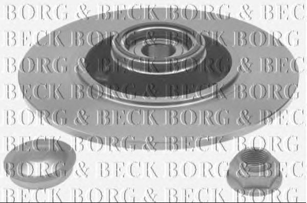 Тормозные диски BWK1261 Borg&beck