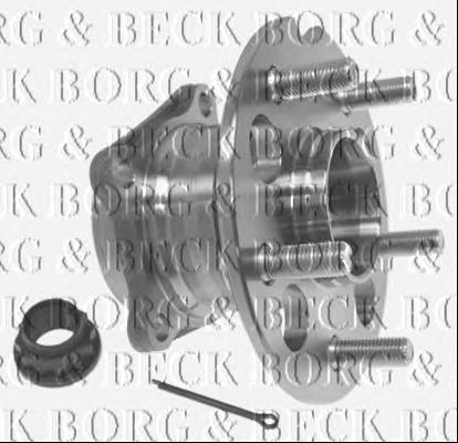 BWK1279 Borg&beck cubo traseiro