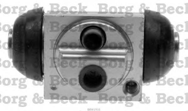 BBW1916 Borg&beck cilindro traseiro do freio de rodas de trabalho