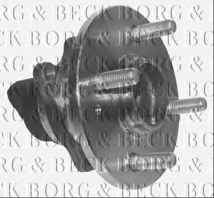 BWK1026 Borg&beck cubo traseiro
