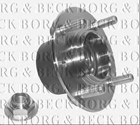 BWK1029 Borg&beck cubo traseiro