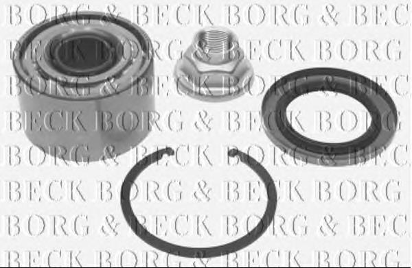 Rolamento de cubo dianteiro BWK1034 Borg&beck