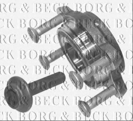 BWK1062 Borg&beck rolamento de cubo dianteiro/traseiro