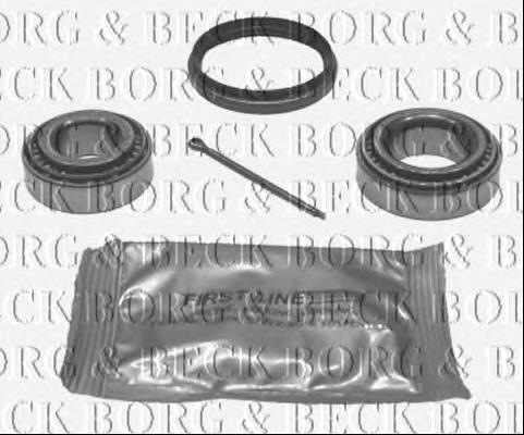 Rolamento de cubo traseiro BWK048 Borg&beck