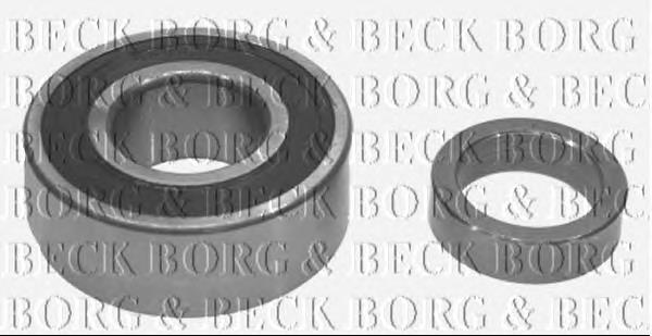 Rolamento de cubo traseiro BWK023 Borg&beck