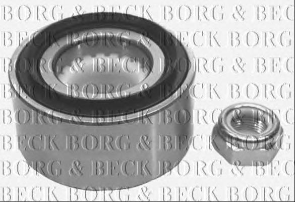 BWK074 Borg&beck rolamento de cubo dianteiro