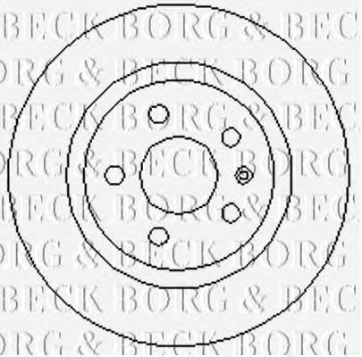 BG4675 Delphi disco do freio traseiro