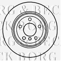 Тормозные диски BBD4726 Borg&beck