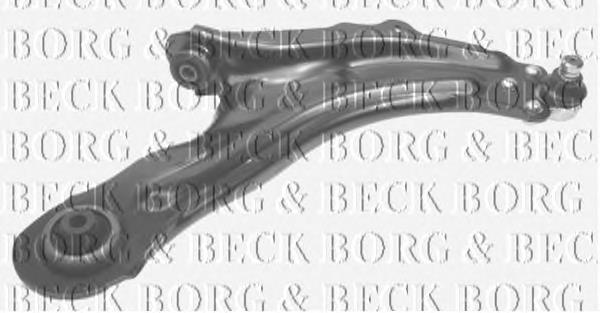 BCA6778 Borg&beck braço oscilante inferior direito de suspensão dianteira