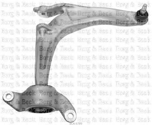 BCA6789 Borg&beck braço oscilante inferior direito de suspensão dianteira