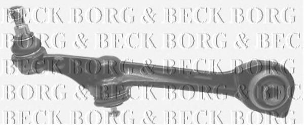 BCA6784 Borg&beck braço oscilante inferior esquerdo de suspensão dianteira