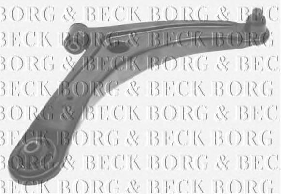 BCA6764 Borg&beck braço oscilante inferior direito de suspensão dianteira