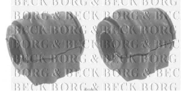 BSK6687K Borg&beck bucha de estabilizador traseiro