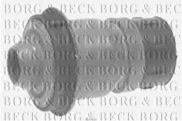 BSK7188 Borg&beck bloco silencioso (coxim de viga dianteira (de plataforma veicular))