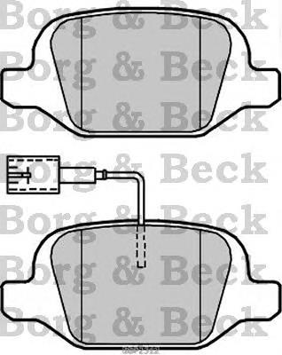 P23181 Brembo sapatas do freio dianteiras de disco