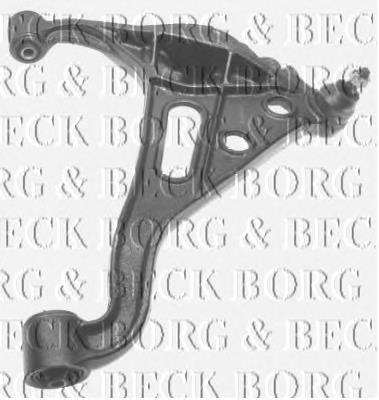 BCA6828 Borg&beck braço oscilante inferior direito de suspensão dianteira