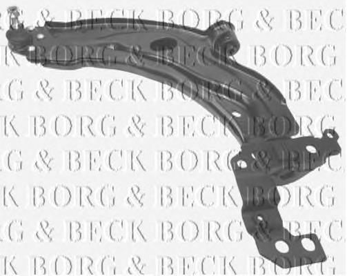 BCA6824 Borg&beck braço oscilante inferior esquerdo de suspensão dianteira