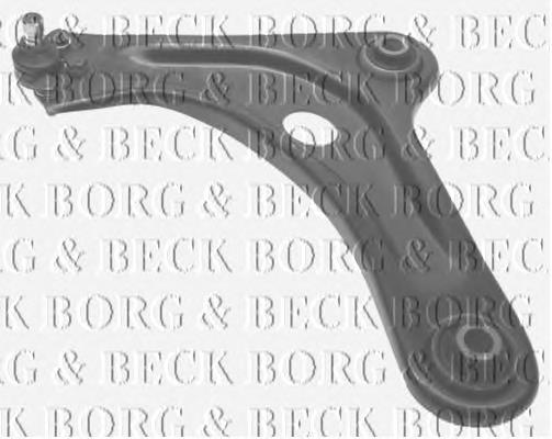 BCA6835 Borg&beck braço oscilante inferior esquerdo de suspensão dianteira